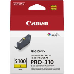 Produktbild für Tinte Canon PFI-5100Y gelb