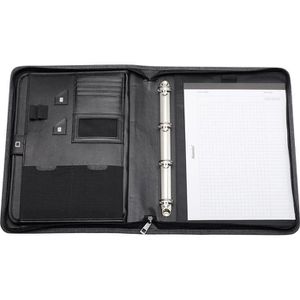 Produktbild für Schreibmappe Alassio 30116, Lazio, grau, Polyester