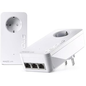 Produktbild für Powerline Devolo Magic 2 LAN triple Starter Kit, 8510, 07019