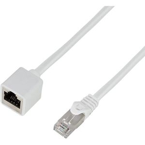 Netzwerkkabel LogiLink Premium, CQX031S, weiß