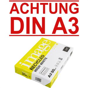 Kopierpapier Antalis Image Recycled High White, A3