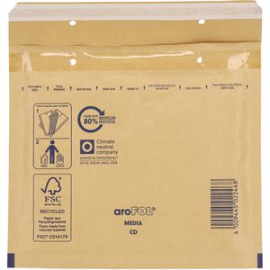 Produktbild für Luftpolstertaschen aroFOL Classic, für CDs/DVDs