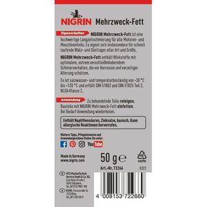 Produktbild für Mehrzweckfett Nigrin 72266