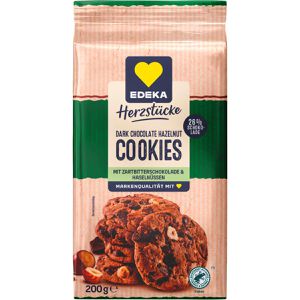 Kekse Edeka Herzstücke Dark Chocolate & Hazelnut Cookies