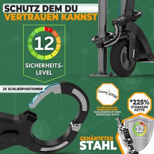 Produktbild für Fahrradschloss Mivelo CLAVIS-SWR-LS60-07