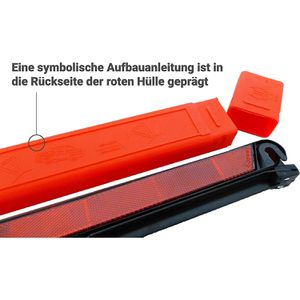 Produktbild für Warndreieck HP-Autozubehör Mini, nach StVZO