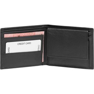 Produktbild für Portemonnaie Böttcher-AG Palermo, schwarz, aus Echt Leder