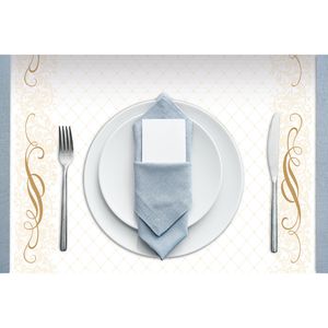 Produktbild für Tischläufer Papstar Royal Collection Megan, 87736