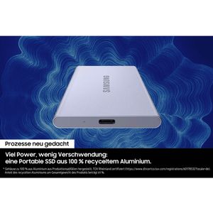 Produktbild für Festplatte Samsung Portable SSD T7 Resurrected