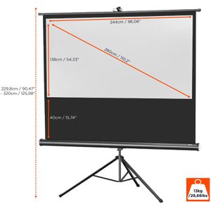 Produktbild für Beamer-Leinwand Celexon Economy