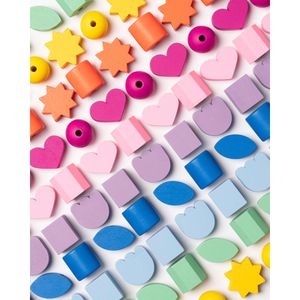 Produktbild für Perlen Folia 22993 Jumbo Basic Shapes, zur Schmuckherstellung