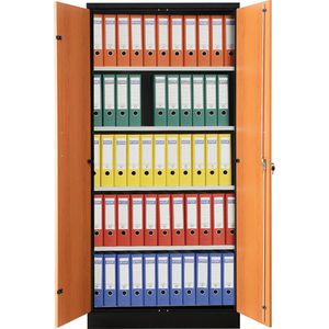 Produktbild für Aktenschrank G-Office FLC/WD.19, aus Metall / Holz