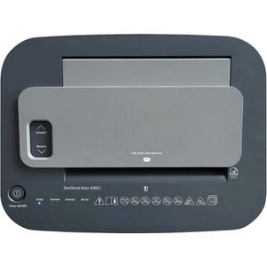 Produktbild für Aktenvernichter HP 2819 OneShred Auto 200CC, mit Rollen