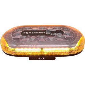 Produktbild für Warnleuchte Berger&amp;Schröter orange, mit 360° LED