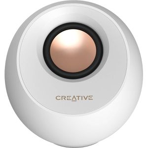 Produktbild für PC-Lautsprecher Creative Pebble Pro, weiß, 10 Watt