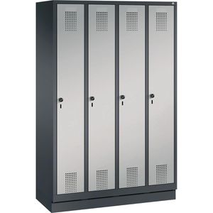 Spind CP-Möbel Evolo S3000, weißaluminium