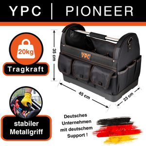Produktbild für Werkzeugtasche YPC Pioneer, XXL, BG00005BKBK
