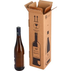 Produktbild für Flaschenkarton Smartboxpro Weinkarton, 20 Stück