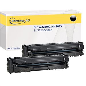 Toner Böttcher-AG für HP 207X, W2210X