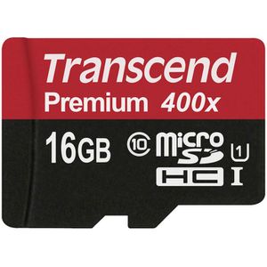 Micro-SD-Karte Transcend Premium TS16GUSDCU1 16GB