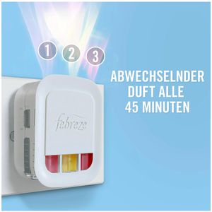 Produktbild für Raumduft Febreze 3Volution, 4x 20ml, 4er Pack