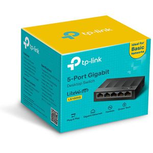 Produktbild für Switch TP-Link LiteWave, LS1005G, unmanaged