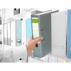 Produktbild für Ordner Grüner-Balken PP, A4