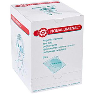 Produktbild für Augenkompressen Nobamed Nobalumenal Vlies, steril