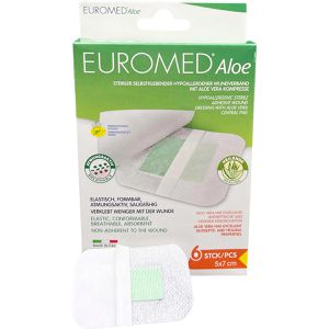 Produktbild für Pflaster Holthaus Euromed Aloe, 6 Strips