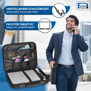 Produktbild für Laptoptasche Pedea Trendline, 66067010, schwarz