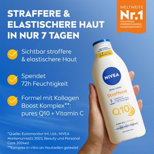 Produktbild für Bodylotion Nivea Body Milk Q10 Straffend