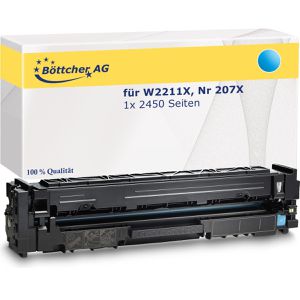 Produktbild für Toner Böttcher-AG für HP 207X, W2211X