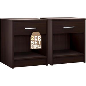 Nachttisch CASARIA Hamburg, 109673, wenge