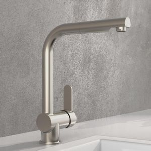 Produktbild für Küchenarmatur Schütte London, Edelstahl