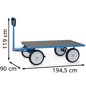 Produktbild für Handwagen Fetra 6405V, mit Plattform