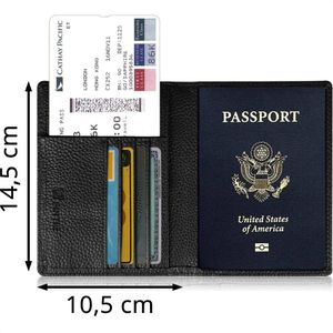 Produktbild für Reisepasshülle Fintie APPA001EU, schwarz