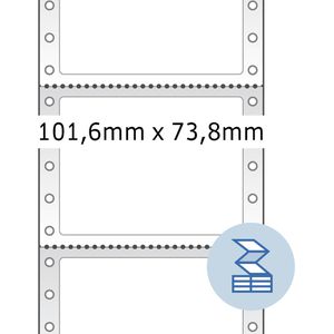 Produktbild für Endlosetiketten Herma 8203, 1-bahnig