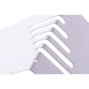 Produktbild für Buchstütze Maul 35010, schmal, grau