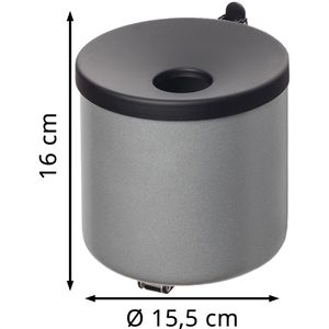 Produktbild für Aschenbecher VAR WH16, 3225, für Outdoor, mit Deckel