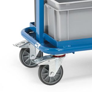 Produktbild für Eurokastenwagen Fetra 32912, mit 3 Eurokästen