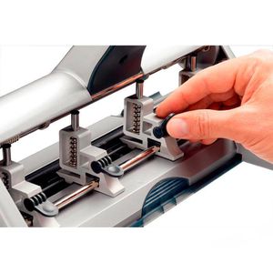 Produktbild für Mehrfachlocher Leitz 5114-00-84, Akto, verstellbar