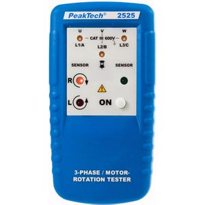 Drehfeldmessgerät PeakTech P 2525, LED