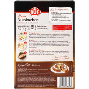 Produktbild für Kuchenbackmischung RUF Nusskuchen