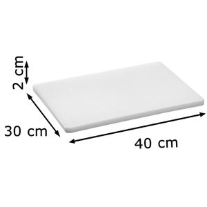 Produktbild für Schneidebrett Bartscher A120587 aus Kunststoff
