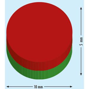 Produktbild für Magnete Böttcher-AG N35, silber, Neodym Magnet