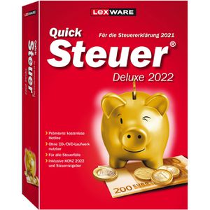 Finanzsoftware Lexware QuickSteuer Deluxe 2022