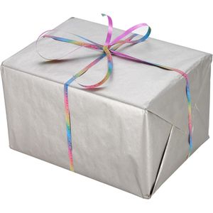 Produktbild für Geschenkband Präsent Rainbow Birthday pastell