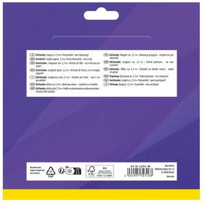 Produktbild für Girlande Idena 30316 Herzlichen Glückwunsch 2,35m