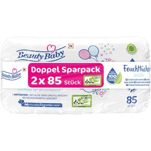 Feuchttücher Beauty-Baby Sensitiv, 170 Tücher