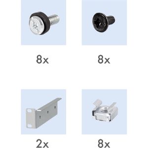 Produktbild für Netzwerkschrank-Fachboden LogiLink 35 - 55 cm Einbautiefe